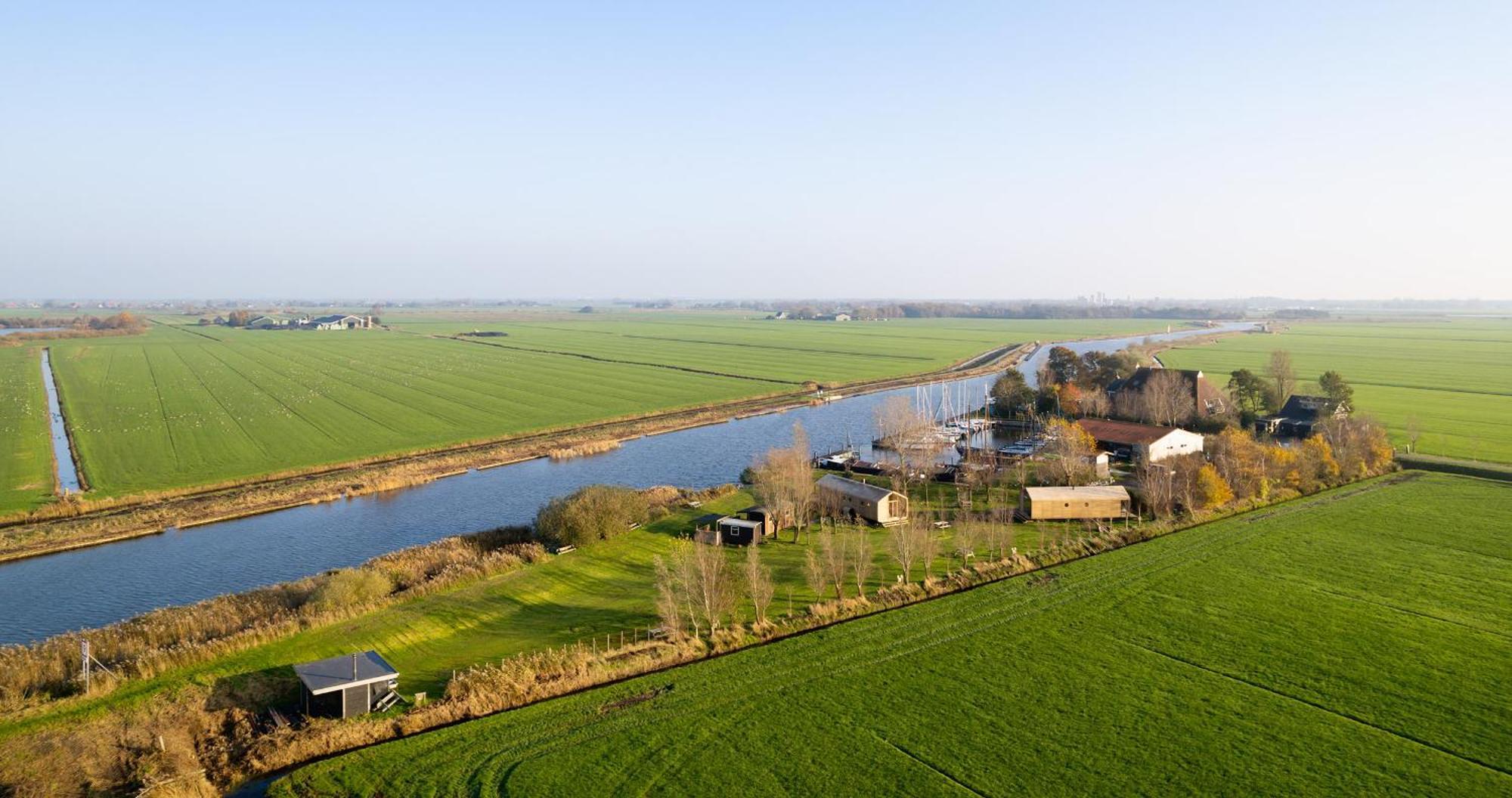 Bed and Breakfast Rufus Aan Het Water Boornzwaag over de Wielen Exterior foto